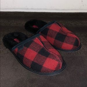 UGG Australia Scuff Buffalo Plaid Slipper, 8 US